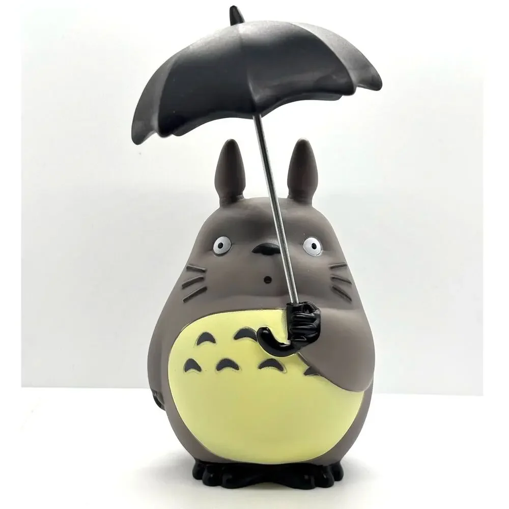 My Neighbor Totoro, Big Totoro Figurine with Umbrella, Studio Ghibli - New